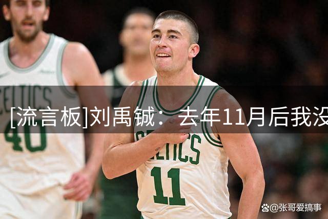 [流言板]刘禹铖：去年11月后我没给杨瀚森翻译球队会议&都是他自己听